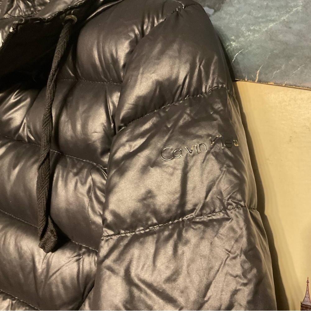 Calvin Klein Black Puffer Jacket - Picture 6 of 6